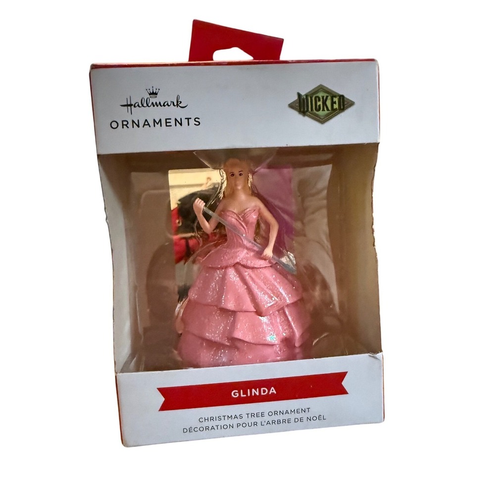 Hallmark Ornaments Glinda Wicked Christmas Tree Ornament New
